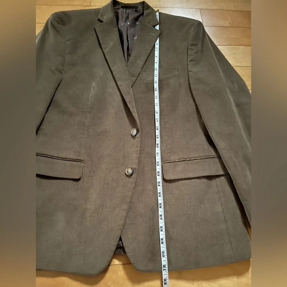 Lauren Ralph Lauren Men's Corduroy Blazer Elbow Patch - Brown - 44R